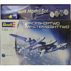 Revell 1:144 Spaceshiptwo i Whiteknighttwo | Model Set | Zestaw z farbami |