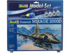Revell 1:72 Dassault Mirrage 2000D - MODEL SET - z farbami