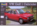 Revell 1:24 Volksvagen Golf 1 CABRIOLET