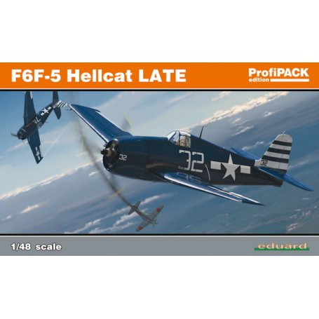 Eduard 1:48 Grumman F6F-5 Hellcat late version ProfiPACK 
