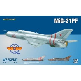 Eduard 1:48 Mikoyan-Gurevich MiG-21PF WEEKEND edition 