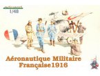 Eduard 1:48 Aeronautique Militarie Franceise 1916 | 5 figurines |