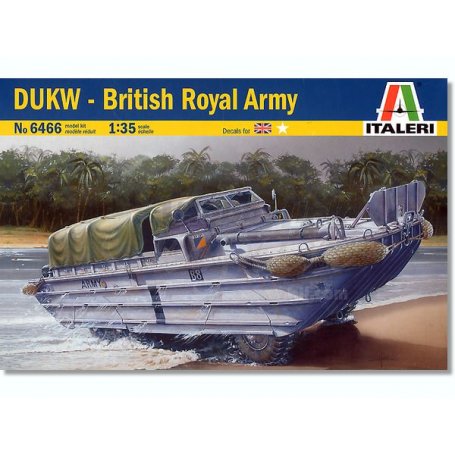 ITALERI 6466 DUKW BRIT.R.A. 1/35