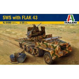 ITALERI 6480 SWS WITH FLAK 43