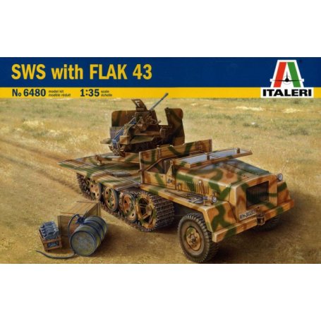 ITALERI 6480 SWS WITH FLAK 43