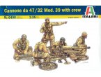 Italeri 1:35 Cannone da 47/32 Model 39 w/crew