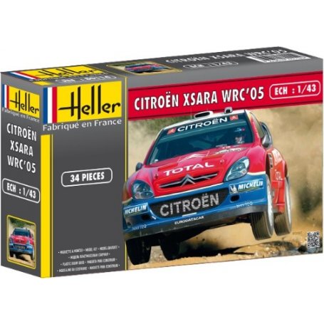 HELLER 80114 XSARA WRC'05 1/43 S-30