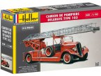 Heller 1:24 Camion de Pompiers Delahaye Type 103