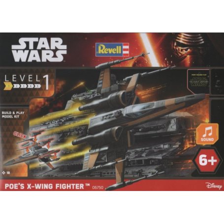 Revell 06750 Star War Poes X-Wing Fighter B&P