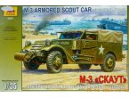Zvezda 1:35 M3 Scout Car w/canvas