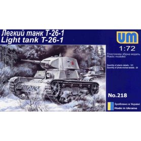 UM 218 CZOĹG LEKKI T-26 1939