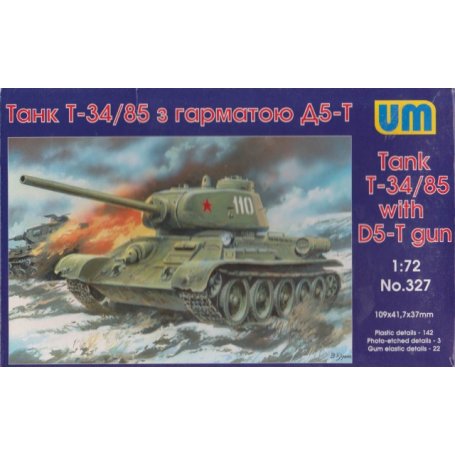 UM 327 CZOĹG T-34/85 Z DZIAĹEM D5-T