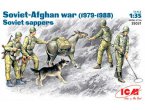 ICM 1:35 Rosyjscy saperzy / Wojna w Afganistanie 1979-1988 | 4 figurki |