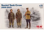 ICM 1:35 Sowieccy czołgiści / 1939-1942 | 3 figurki |