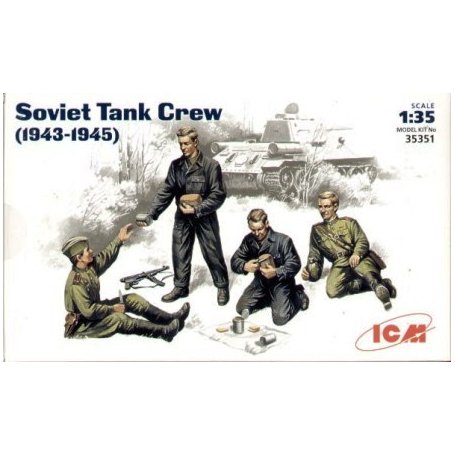 ICM 35351 SOVIET TANK CREW 43-45