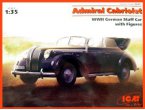 ICM 1:35 Admiral Cabriolet - WWII GERMAN STAFF CAR WITH FIGURES