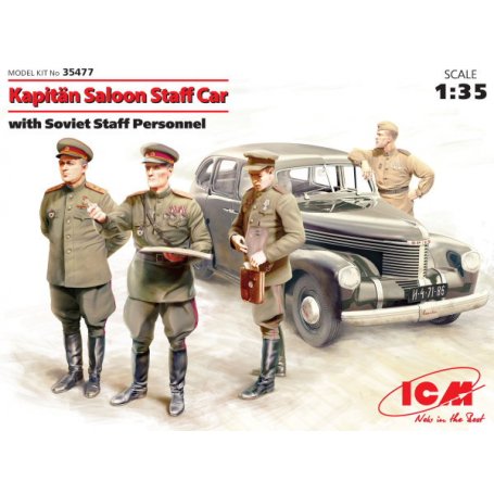 ICM 35477 KAPITAN SALOON STAFF W/P