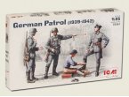ICM 1:35 GERMAN PATROL / 1939-1942 | 4 figurines | 