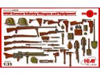 ICM 1:35 Zestaw uzbrojenia i wyposażenia niemieckiej piechoty WWI