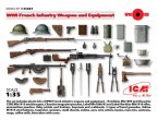 ICM 1:35 French infantry weapon and equipment WWI