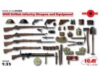 ICM 1:35 Zestaw wyposażenia i uzbrojenia brytyjskiej piechoty