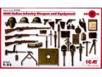 ICM 1:35 Italian infantry weapon and equipment WWI 