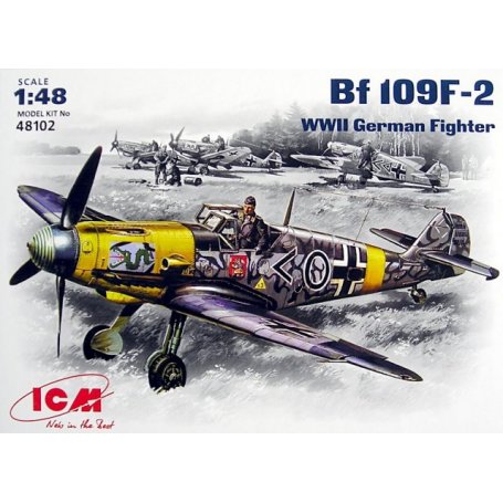 ICM 1:48 Messerschmitt Bf-109 F-2