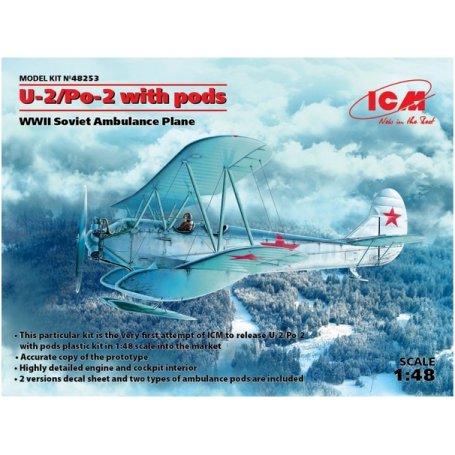 ICM 48253 U-2/Po-2 with pods