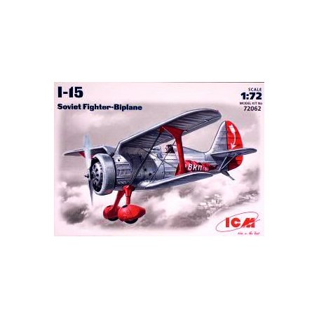 ICM 72062 I-15 SOVIET BIPLANE 1/72