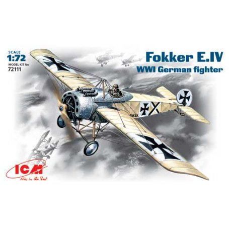 ICM 72111 FOKKER E-IV WWI GERM. FI.