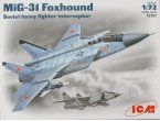 ICM 1:72 Mikoyan-Gurevich MiG-31 Foxhound