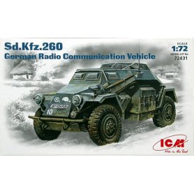 ICM 1:72 Sd.Kfz.260 radio vehicle