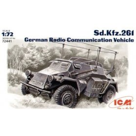 ICM 72441 GER. RADIO COM. VEH. 1/72