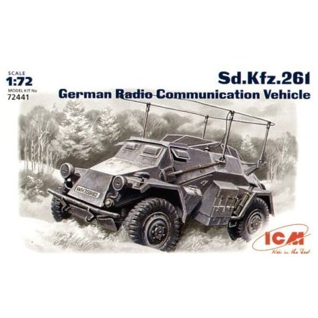 ICM 72441 GER. RADIO COM. VEH. 1/72