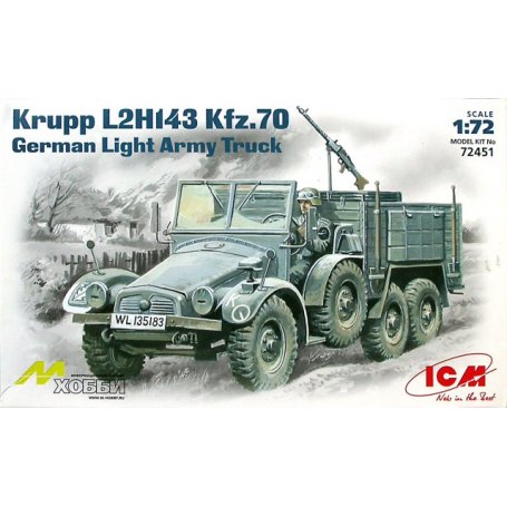 ICM 72451 KRUPP L2H 143 KFZ.70