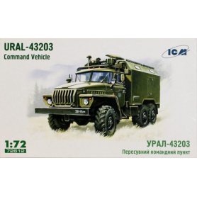 ICM 72612 URAL 4320 COMMAND POST
