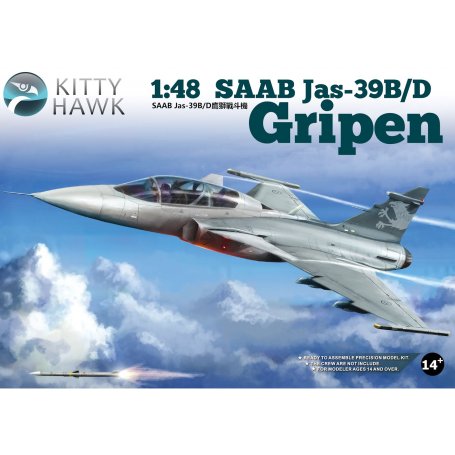 KITTYHAWK 80118 SAAB 39 B/D