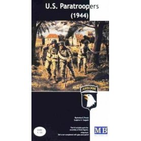 MB 1:35 US PARATROOPERS / 1944 | 3 figurines | 
