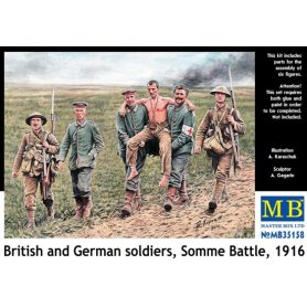 MB 35158 BRIT.& GER. SOLDIERS 1916