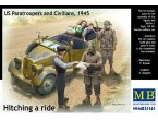 MB 1:35 HITCHING A RIDE / US paratroopers and civilians 1945