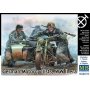 MB 1:35 German motorcyclists / WWII | 3 figurines |