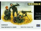 MB 1:35 GERMAN MACHINEGUN CREW / Kurland 1944 | 4 figurki |