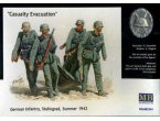 MB 1:35 Niemiecka piechota CASUALTY EVACUATION / Stalingrad 1942 | 5 figurek |