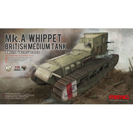 Meng TS021 British medium tank Mk.A Whipet