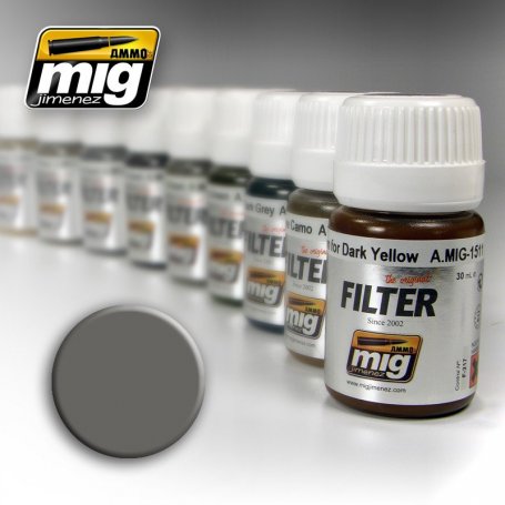 Ammo of MIG FILTER Grey for White