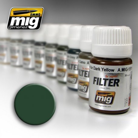 Ammo of MIG FILTER Green for Green Grey