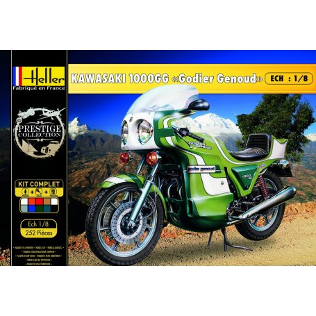 Heller 52912 Kawasaki 1000GG Godier Genoud