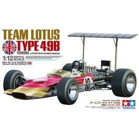 TAMIYA 12053 1/12 Team Lotus Type 49B 1968 + eleme