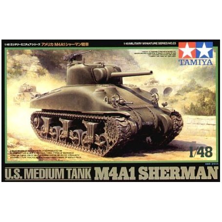 TAMIYA 32523 1/48 US Medium Tank M4A1 Sherman