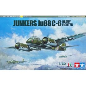 TAMIYA 60777 1/72 Junkers Ju88 C-6 Heavy Fighter